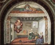 Domenicho Ghirlandaio Tod der Hl.Fina oil painting